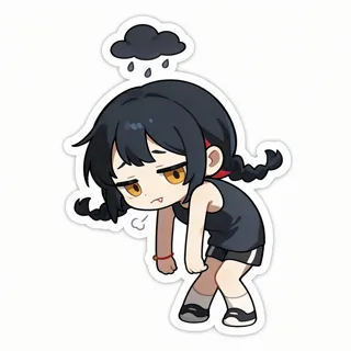 蔫了